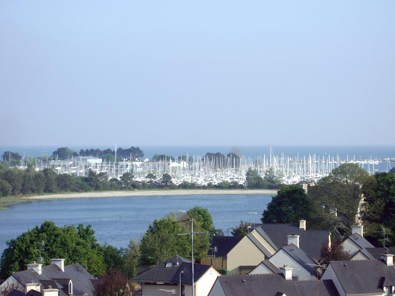 Vue sur la baie